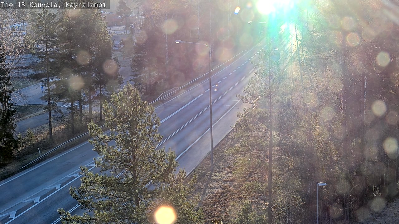 Kelikamerat Kuva Tie 15 Kouvola, Käyrälampi, Kouvola, Kymenlaakso