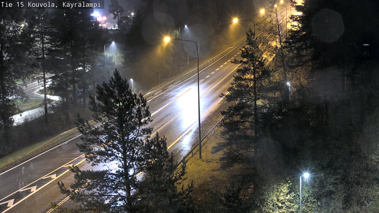 Kelikamerat Kuva Tie 15 Kouvola, Käyrälampi, Kouvola, Kymenlaakso