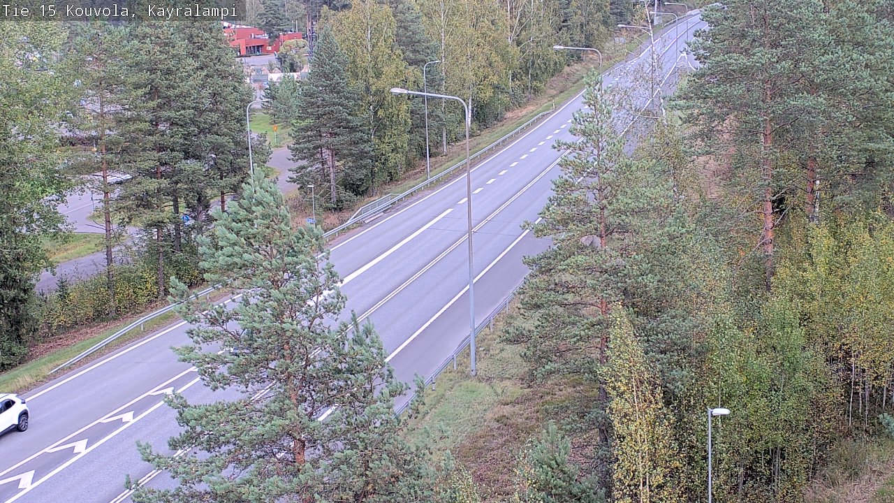 Kelikamerat Kuva Tie 15 Kouvola, Käyrälampi, Kouvola, Kymenlaakso