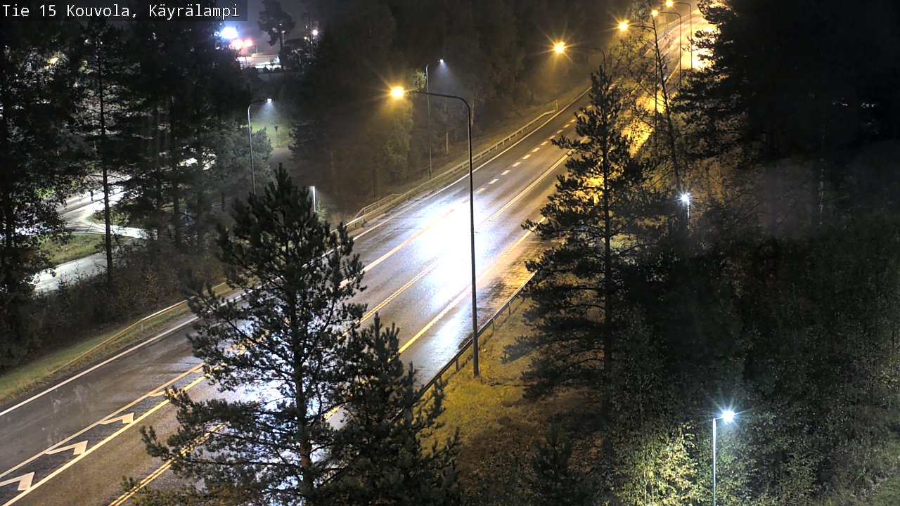 Kelikamerat Kuva Tie 15 Kouvola, Käyrälampi, Kouvola, Kymenlaakso