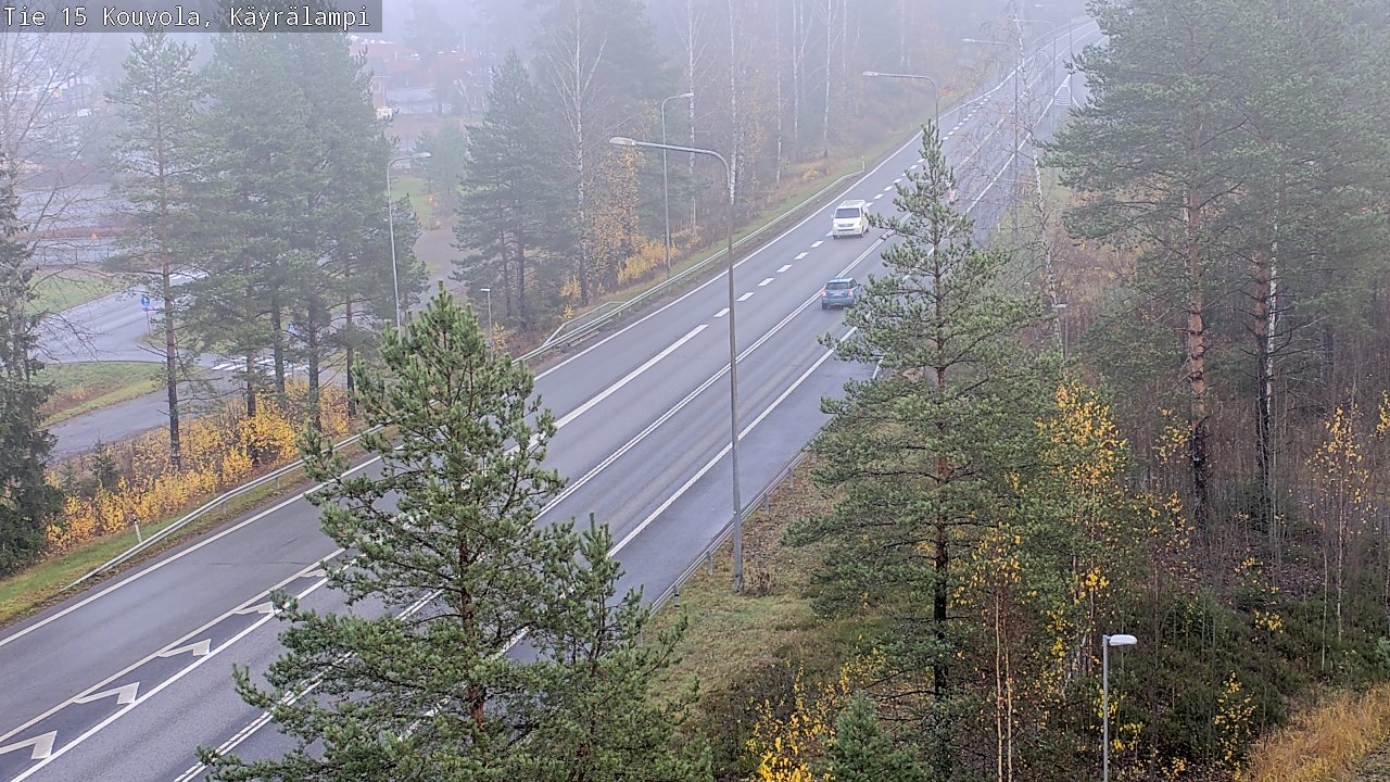 Kelikamerat Kuva Tie 15 Kouvola, Käyrälampi, Kouvola, Kymenlaakso