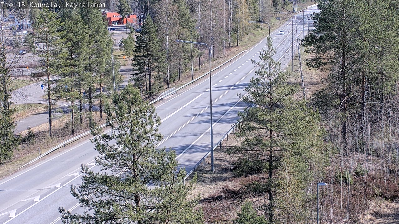 Kelikamerat Kuva Tie 15 Kouvola, Käyrälampi, Kouvola, Kymenlaakso