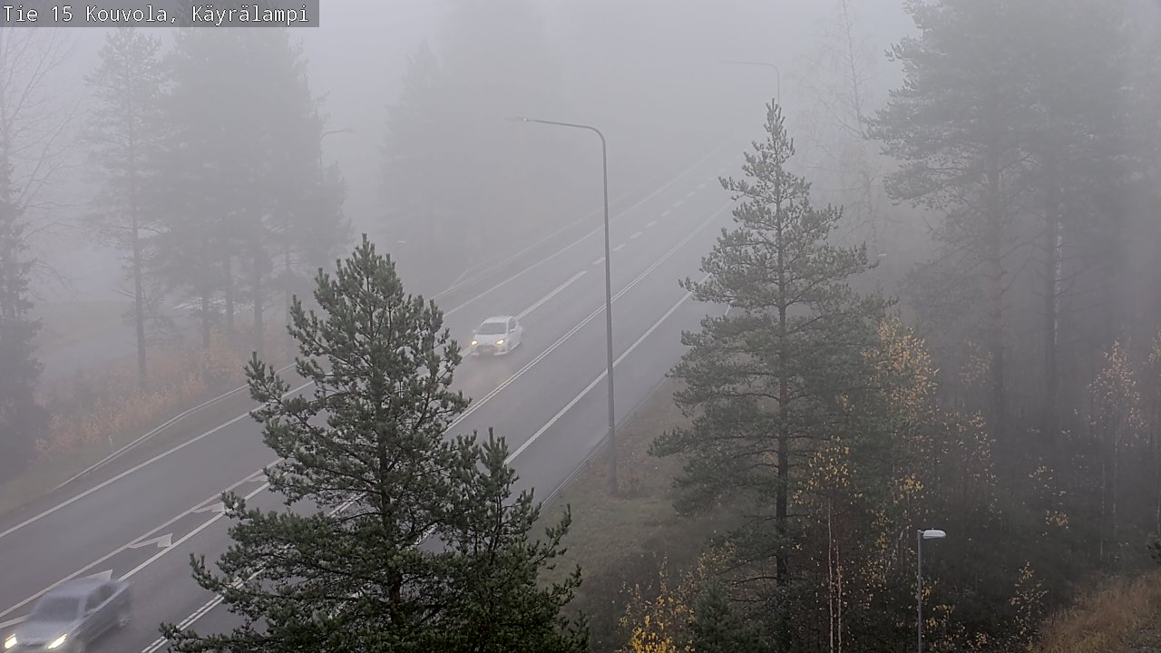 Kelikamerat Kuva Tie 15 Kouvola, Käyrälampi, Kouvola, Kymenlaakso
