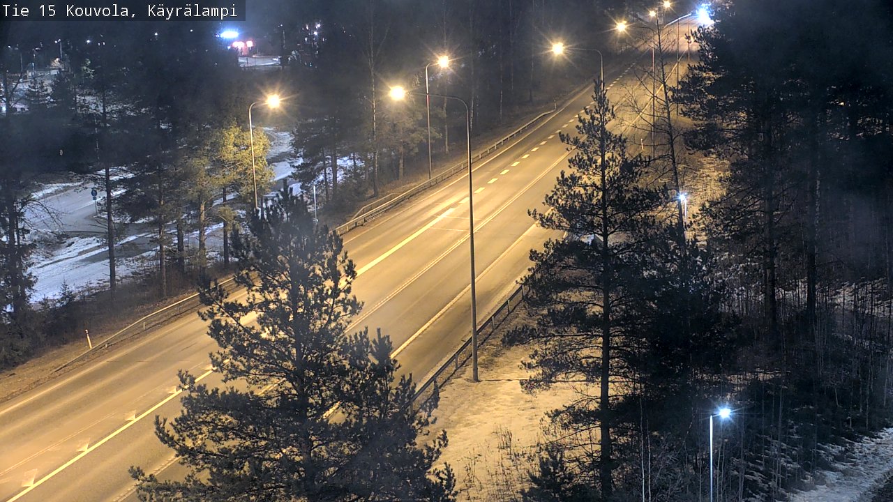 Kelikamerat Kuva Tie 15 Kouvola, Käyrälampi, Kouvola, Kymenlaakso