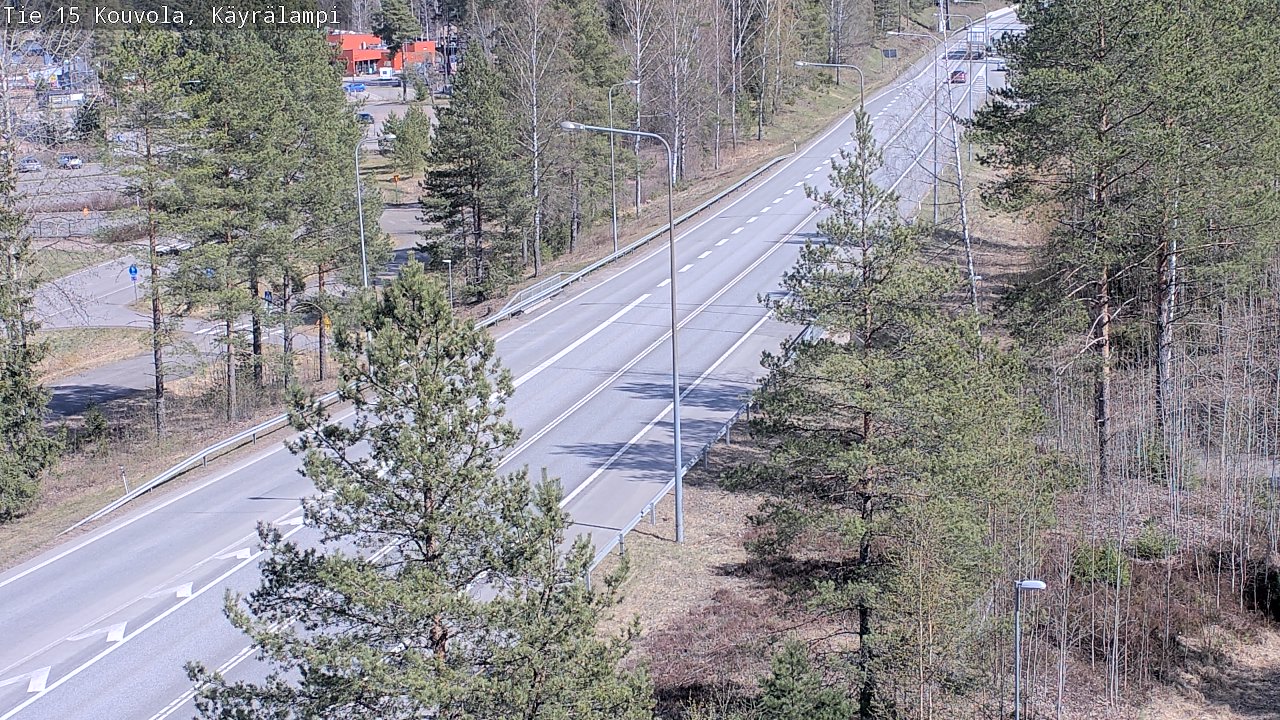 Kelikamerat Kuva Tie 15 Kouvola, Käyrälampi, Kouvola, Kymenlaakso