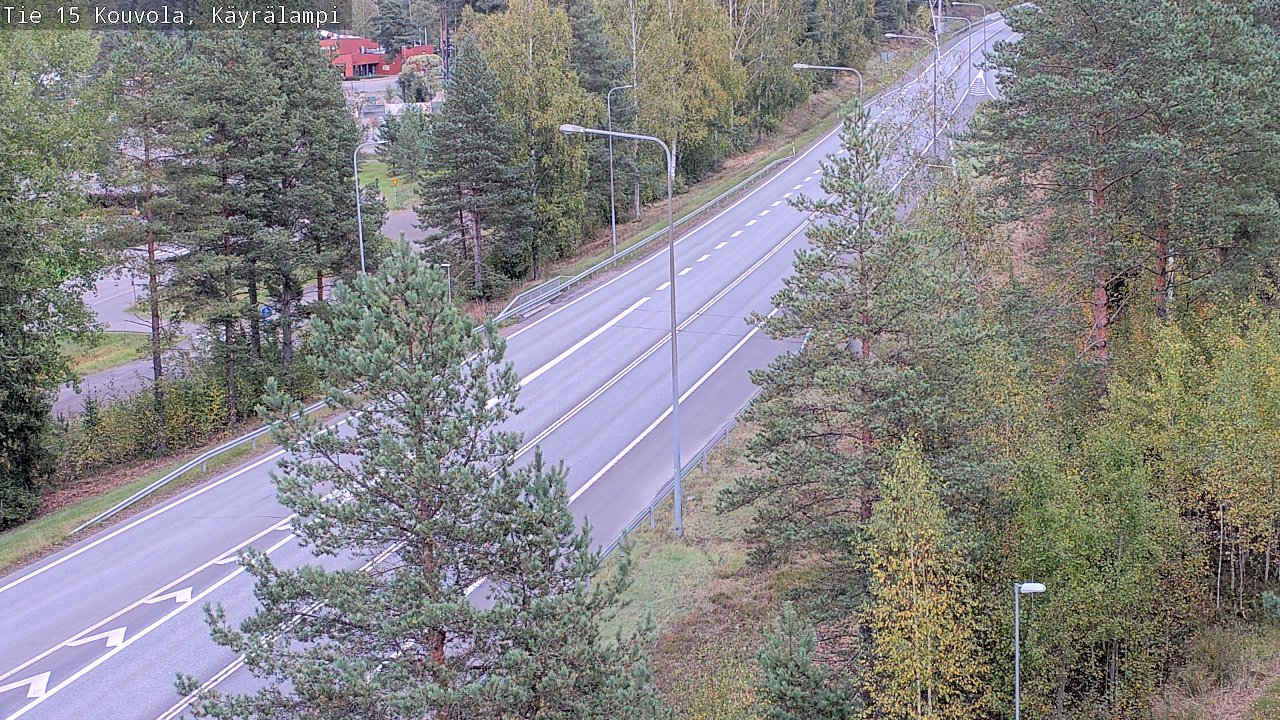 Kelikamerat Kuva Tie 15 Kouvola, Käyrälampi, Kouvola, Kymenlaakso