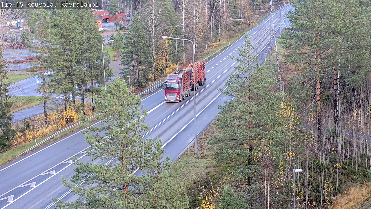 Kelikamerat Kuva Tie 15 Kouvola, Käyrälampi, Kouvola, Kymenlaakso
