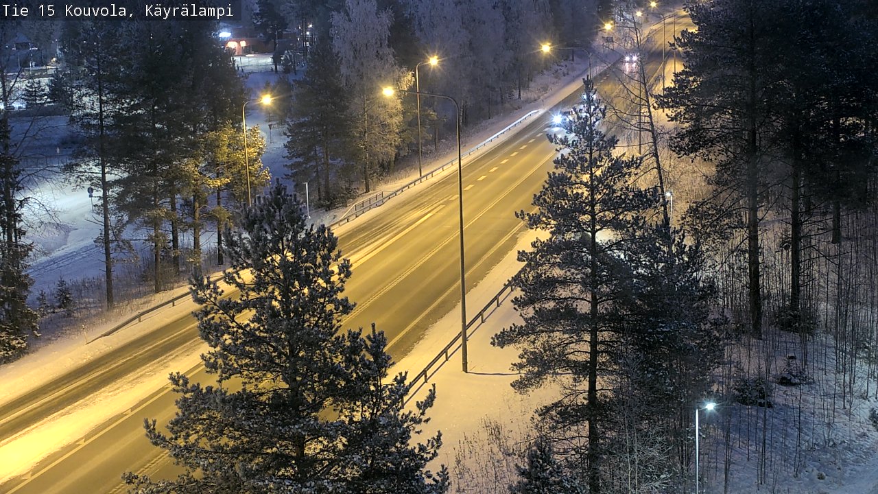 Kelikamerat Kuva Tie 15 Kouvola, Käyrälampi, Kouvola, Kymenlaakso