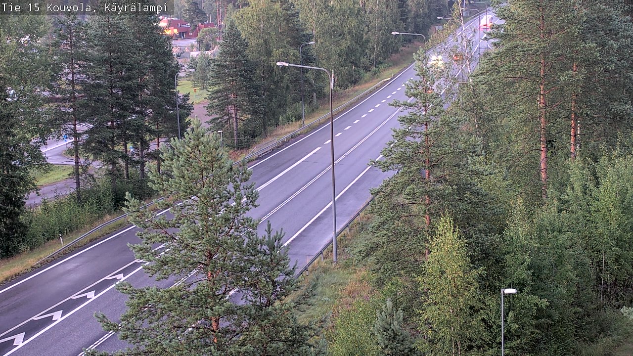 Kelikamerat Kuva Tie 15 Kouvola, Käyrälampi, Kouvola, Kymenlaakso