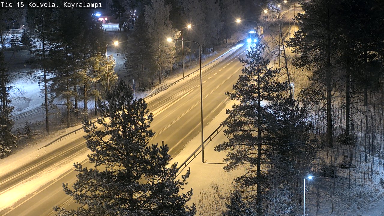 Kelikamerat Kuva Tie 15 Kouvola, Käyrälampi, Kouvola, Kymenlaakso