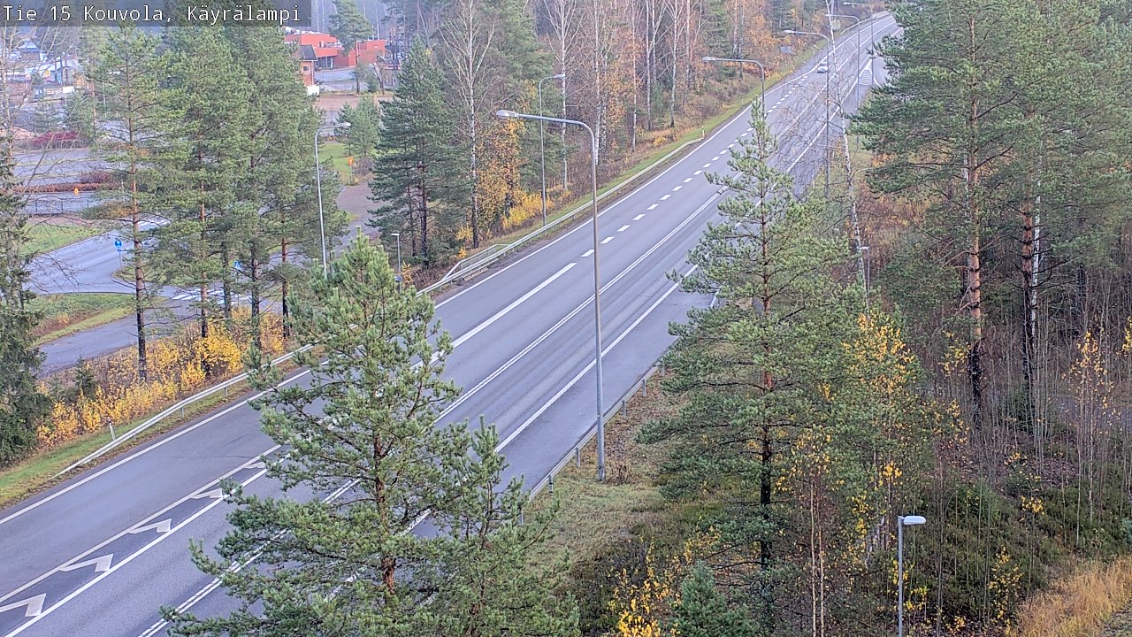 Kelikamerat Kuva Tie 15 Kouvola, Käyrälampi, Kouvola, Kymenlaakso