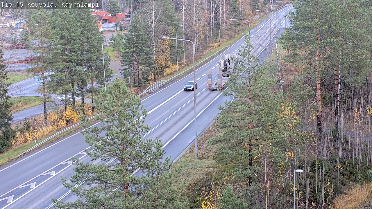 Kelikamerat Kuva Tie 15 Kouvola, Käyrälampi, Kouvola, Kymenlaakso