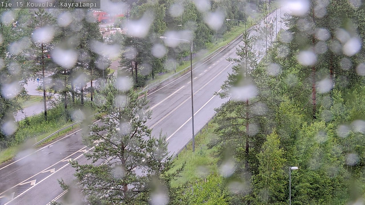 Kelikamerat Kuva Tie 15 Kouvola, Käyrälampi, Kouvola, Kymenlaakso