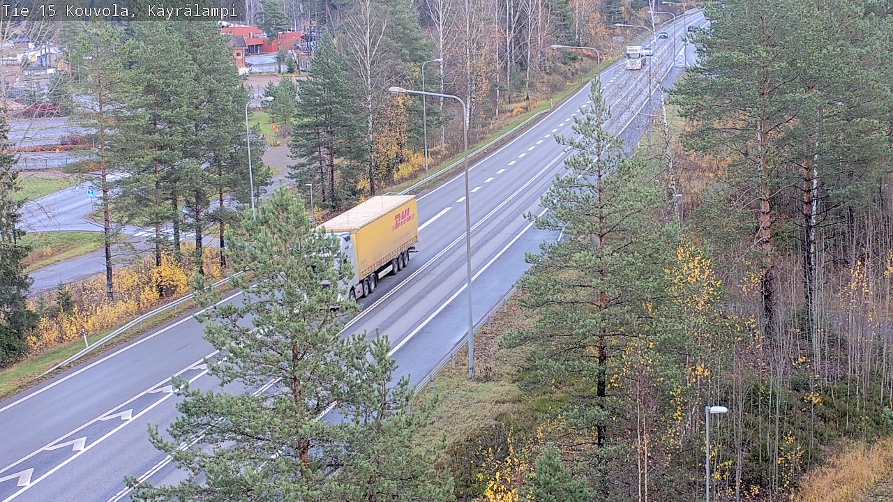 Kelikamerat Kuva Tie 15 Kouvola, Käyrälampi, Kouvola, Kymenlaakso