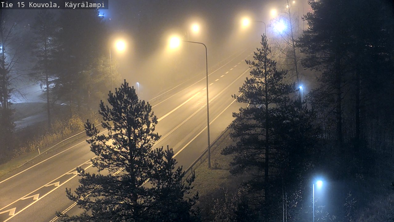 Kelikamerat Kuva Tie 15 Kouvola, Käyrälampi, Kouvola, Kymenlaakso