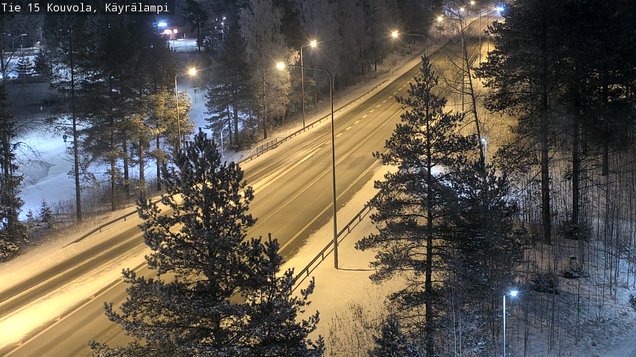 Kelikamerat Kuva Tie 15 Kouvola, Käyrälampi, Kouvola, Kymenlaakso