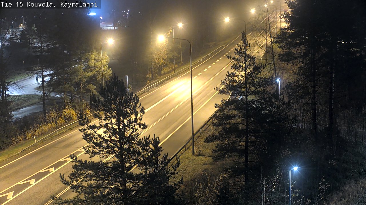 Kelikamerat Kuva Tie 15 Kouvola, Käyrälampi, Kouvola, Kymenlaakso