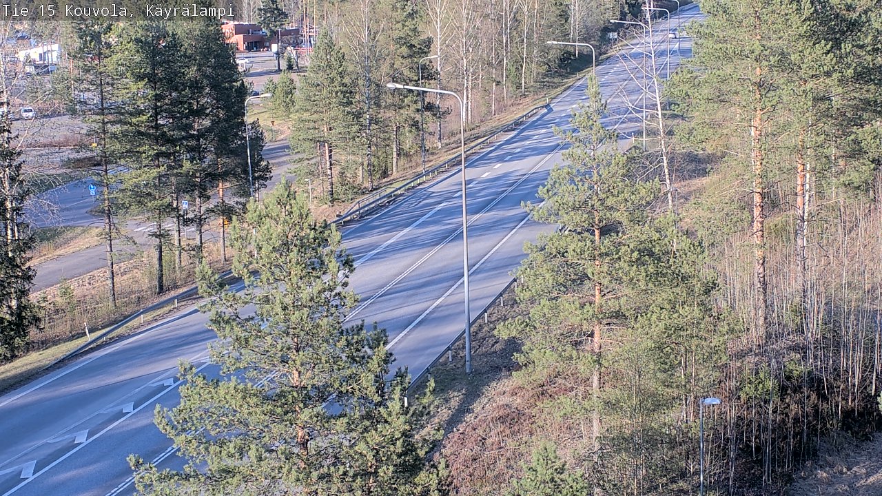Kelikamerat Kuva Tie 15 Kouvola, Käyrälampi, Kouvola, Kymenlaakso