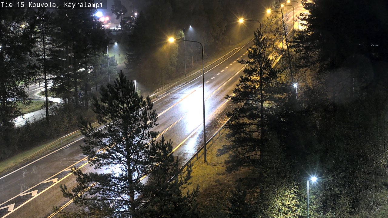 Kelikamerat Kuva Tie 15 Kouvola, Käyrälampi, Kouvola, Kymenlaakso