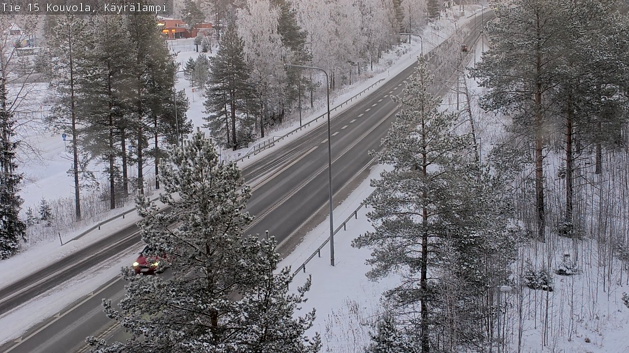 Kelikamerat Kuva Tie 15 Kouvola, Käyrälampi, Kouvola, Kymenlaakso
