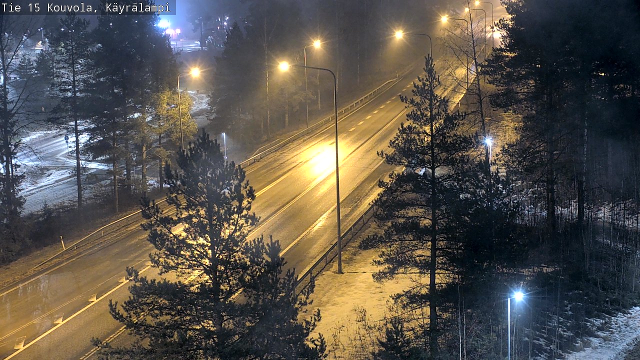 Kelikamerat Kuva Tie 15 Kouvola, Käyrälampi, Kouvola, Kymenlaakso