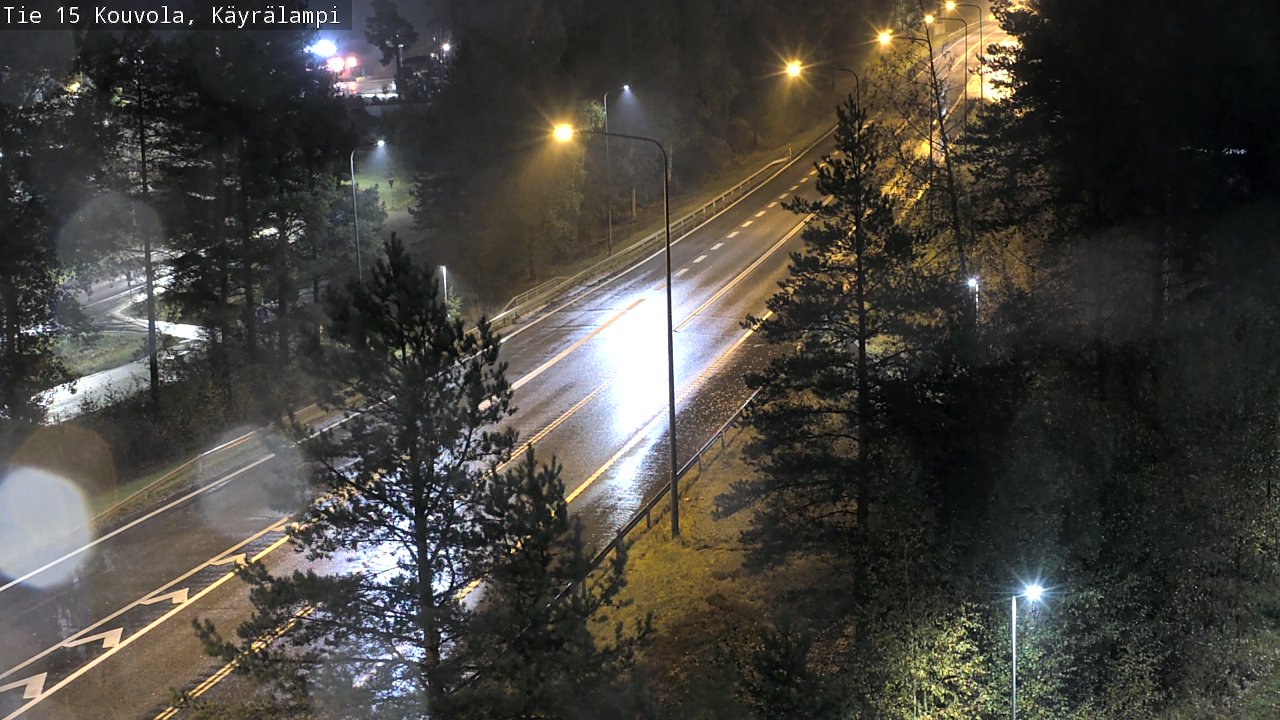 Kelikamerat Kuva Tie 15 Kouvola, Käyrälampi, Kouvola, Kymenlaakso