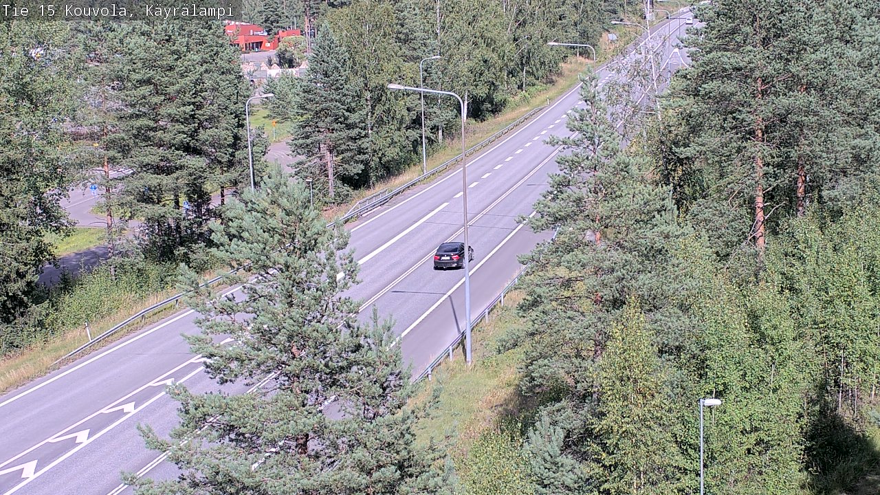 Kelikamerat Kuva Tie 15 Kouvola, Käyrälampi, Kouvola, Kymenlaakso