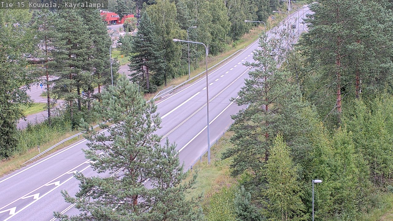 Kelikamerat Kuva Tie 15 Kouvola, Käyrälampi, Kouvola, Kymenlaakso