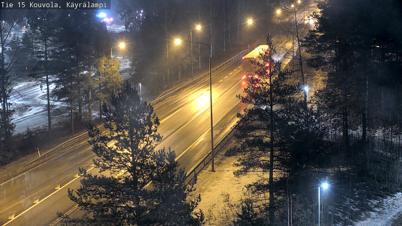 Kelikamerat Kuva Tie 15 Kouvola, Käyrälampi, Kouvola, Kymenlaakso