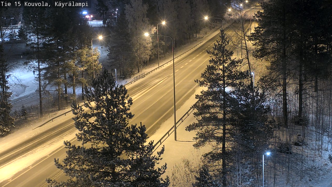 Kelikamerat Kuva Tie 15 Kouvola, Käyrälampi, Kouvola, Kymenlaakso