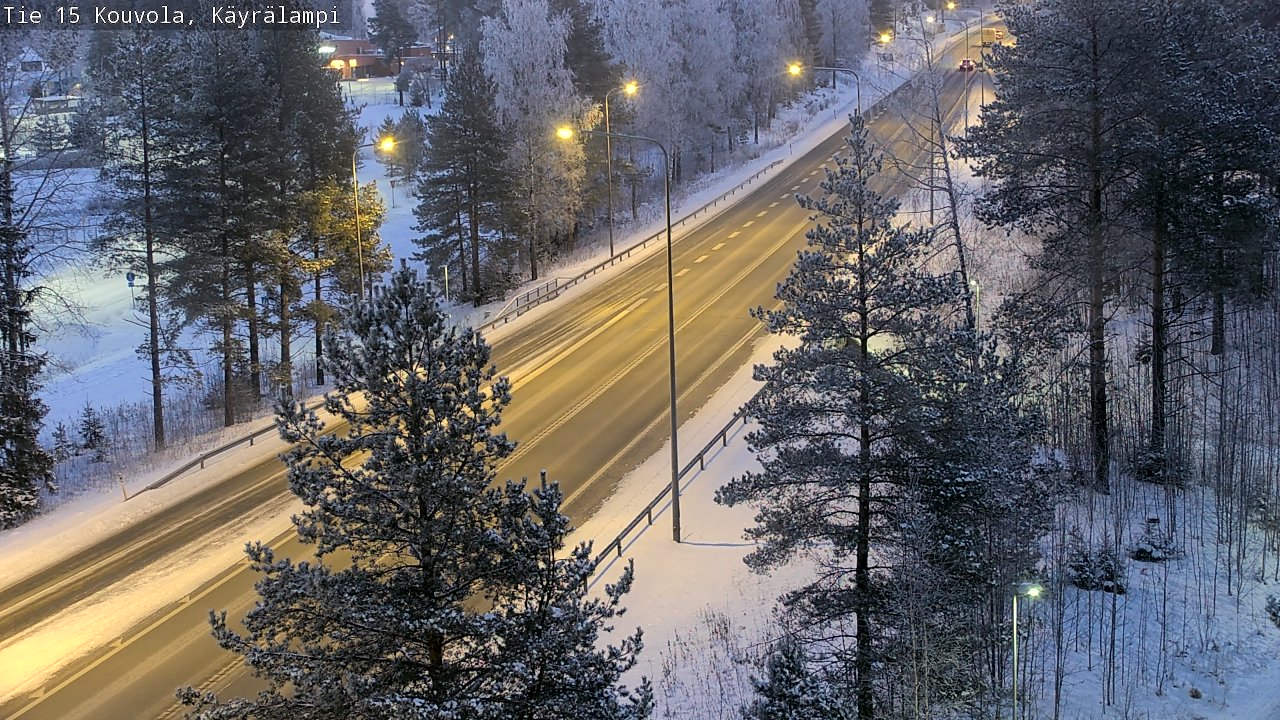 Kelikamerat Kuva Tie 15 Kouvola, Käyrälampi, Kouvola, Kymenlaakso
