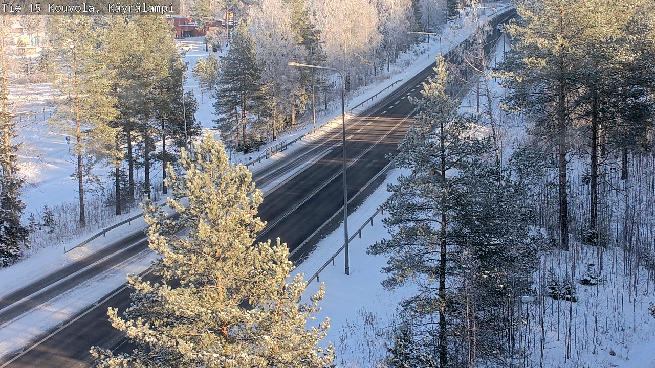 Kelikamerat Kuva Tie 15 Kouvola, Käyrälampi, Kouvola, Kymenlaakso