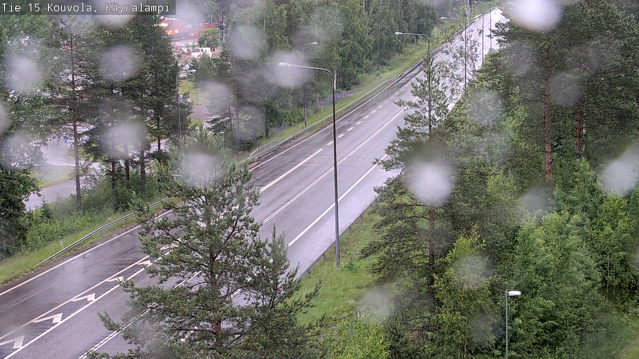 Kelikamerat Kuva Tie 15 Kouvola, Käyrälampi, Kouvola, Kymenlaakso