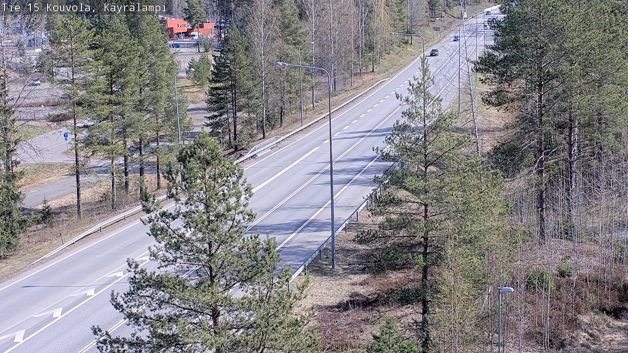 Kelikamerat Kuva Tie 15 Kouvola, Käyrälampi, Kouvola, Kymenlaakso