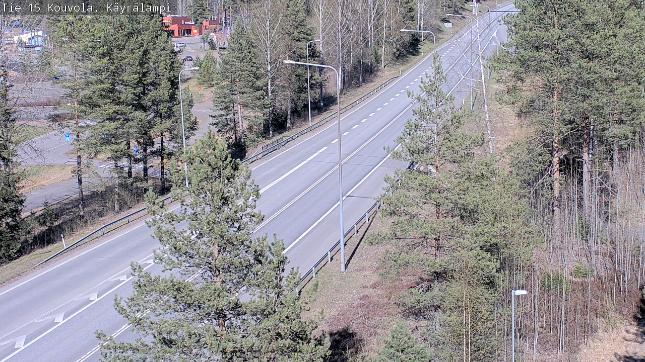 Kelikamerat Kuva Tie 15 Kouvola, Käyrälampi, Kouvola, Kymenlaakso
