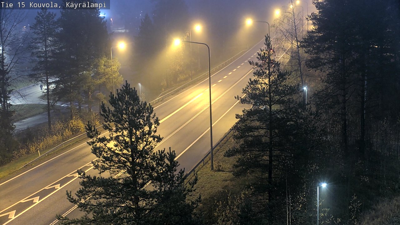 Kelikamerat Kuva Tie 15 Kouvola, Käyrälampi, Kouvola, Kymenlaakso