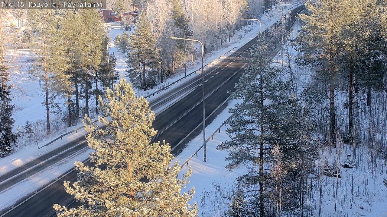 Kelikamerat Kuva Tie 15 Kouvola, Käyrälampi, Kouvola, Kymenlaakso