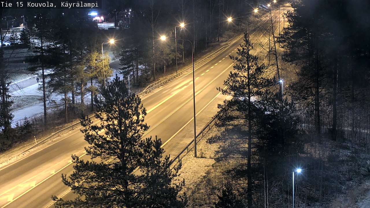 Kelikamerat Kuva Tie 15 Kouvola, Käyrälampi, Kouvola, Kymenlaakso