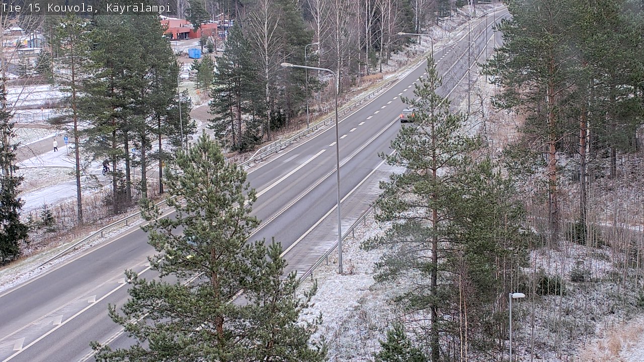 Kelikamerat Kuva Tie 15 Kouvola, Käyrälampi, Kouvola, Kymenlaakso