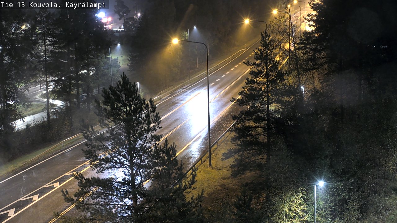 Kelikamerat Kuva Tie 15 Kouvola, Käyrälampi, Kouvola, Kymenlaakso