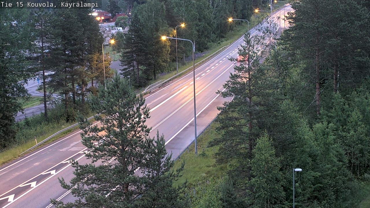 Kelikamerat Kuva Tie 15 Kouvola, Käyrälampi, Kouvola, Kymenlaakso