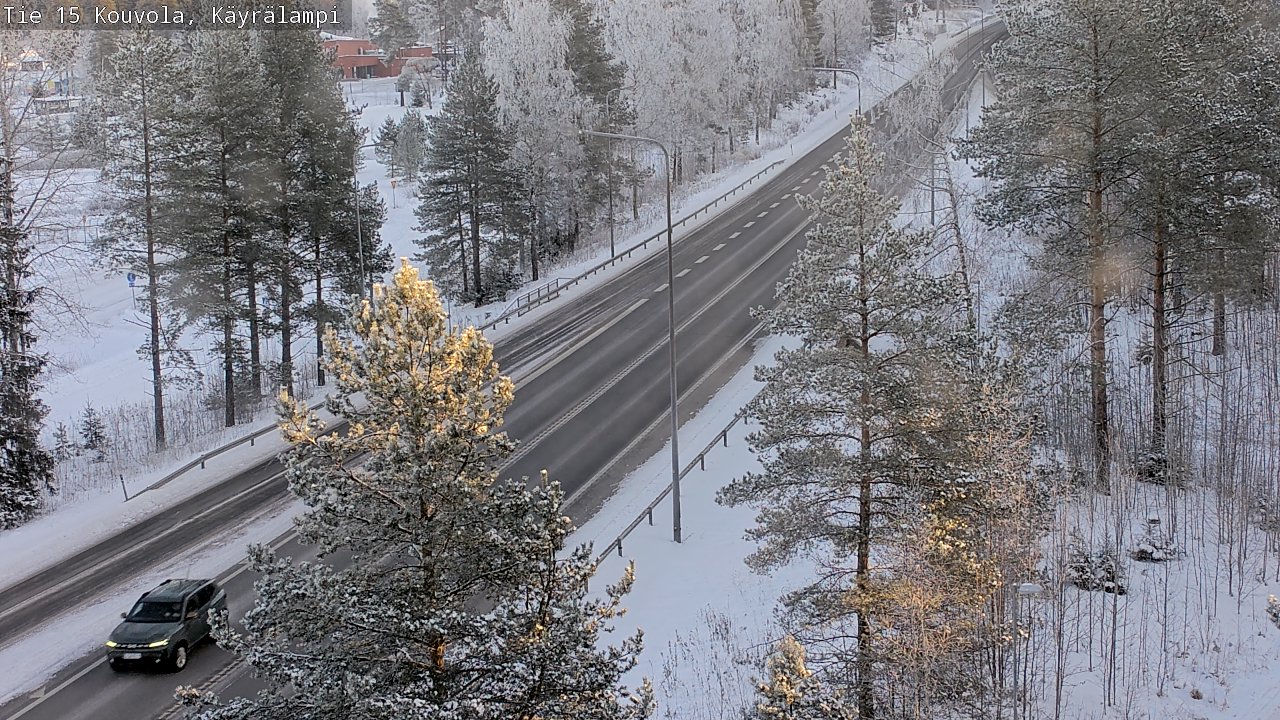 Kelikamerat Kuva Tie 15 Kouvola, Käyrälampi, Kouvola, Kymenlaakso