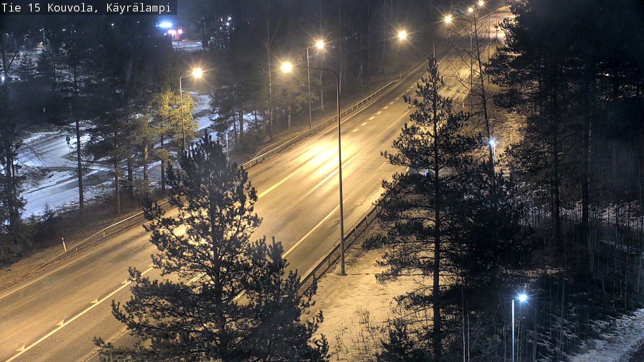 Kelikamerat Kuva Tie 15 Kouvola, Käyrälampi, Kouvola, Kymenlaakso