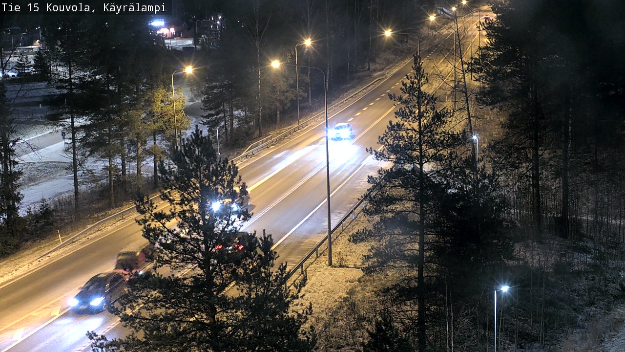 Kelikamerat Kuva Tie 15 Kouvola, Käyrälampi, Kouvola, Kymenlaakso