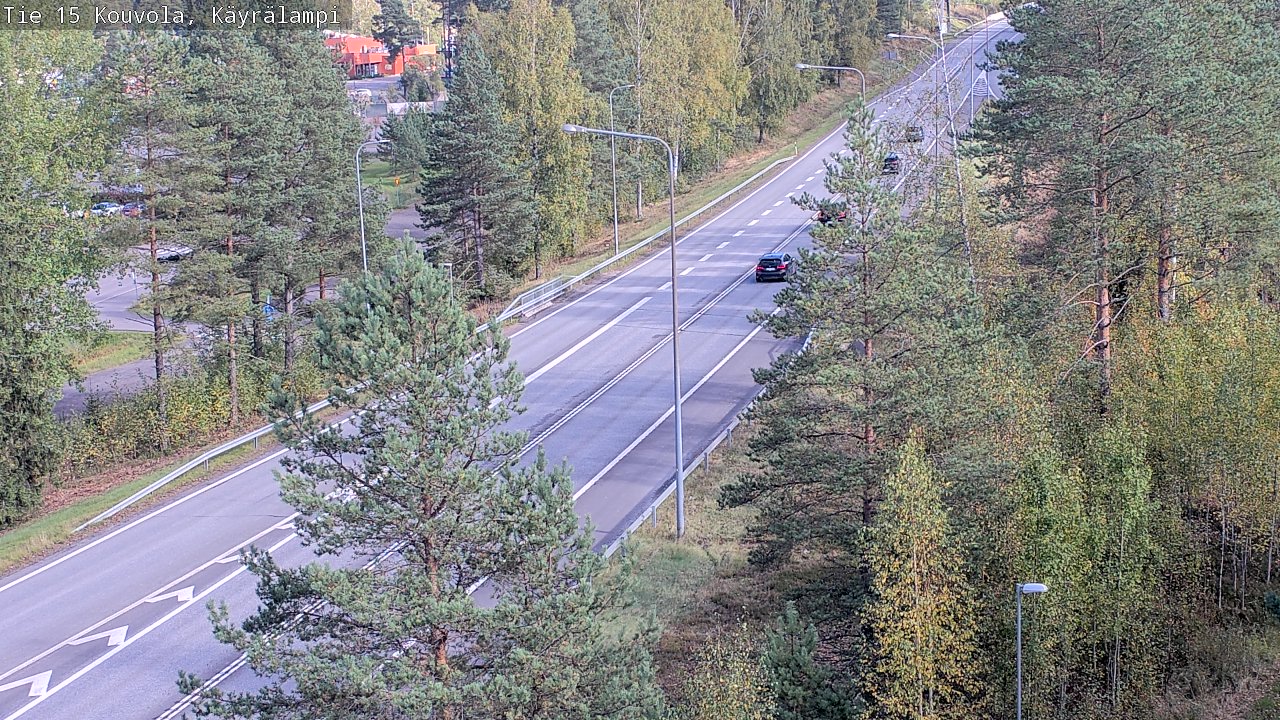 Kelikamerat Kuva Tie 15 Kouvola, Käyrälampi, Kouvola, Kymenlaakso