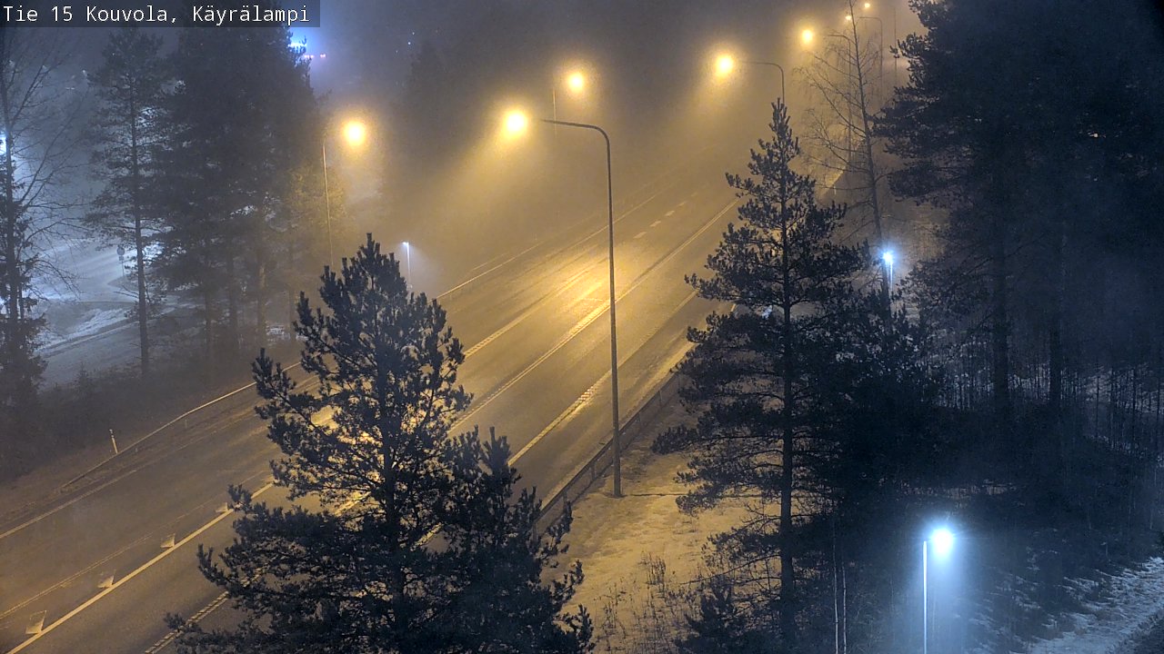 Kelikamerat Kuva Tie 15 Kouvola, Käyrälampi, Kouvola, Kymenlaakso