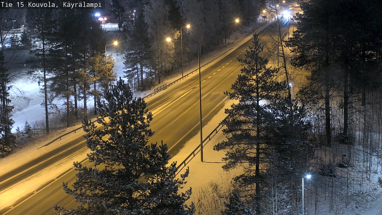 Kelikamerat Kuva Tie 15 Kouvola, Käyrälampi, Kouvola, Kymenlaakso