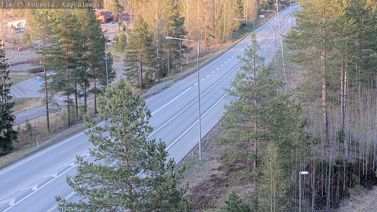 Kelikamerat Kuva Tie 15 Kouvola, Käyrälampi, Kouvola, Kymenlaakso