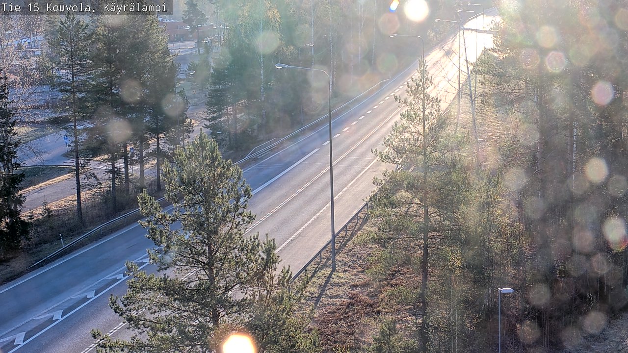 Kelikamerat Kuva Tie 15 Kouvola, Käyrälampi, Kouvola, Kymenlaakso