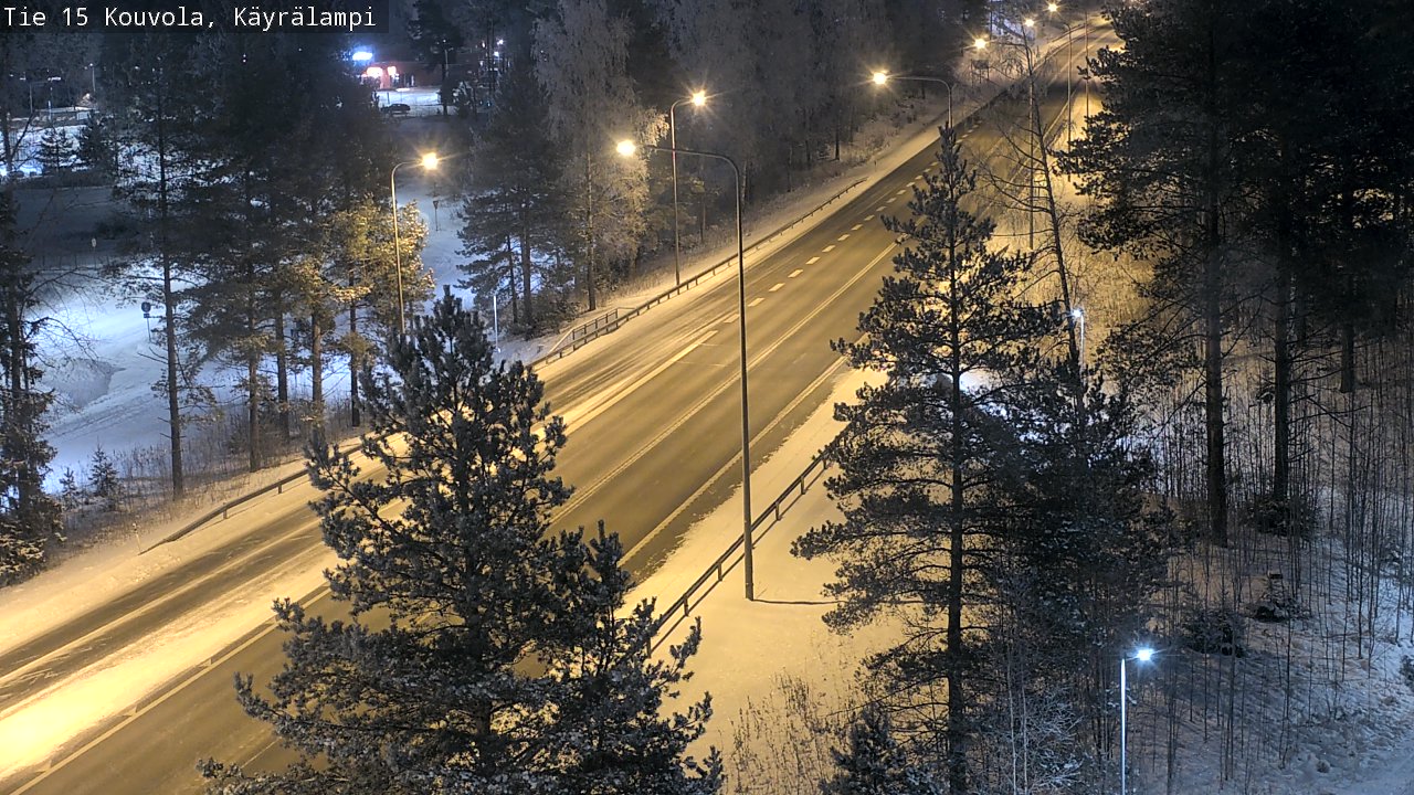 Kelikamerat Kuva Tie 15 Kouvola, Käyrälampi, Kouvola, Kymenlaakso